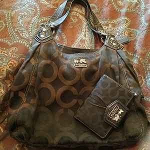 Coach Purse and Wallet bundle